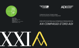 XXI Compasso d'Oro ADI
