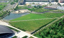 European City, Kirchberg, Luxemburg, Latz