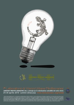 I&deg; LABORATORIO DI VISIONI URBANE MEDITERRANEE