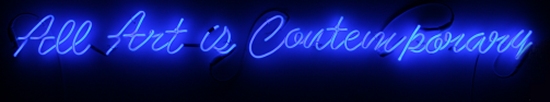 all art is contemporary