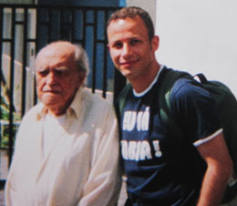 Leopoldo Schettino e Oscar Niemeyer a Rio De Janeiro